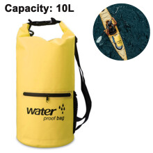 Robuster, wasserdichter Outdoor-Sack für optimalen Schutz bei wetterbeständigen Bedingungen, wasserdicht, schwimmfähig, 500D PVC-Trockensack