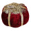 Dekoratives- Burgunderfarbener klebriger rosa Glitzer 1