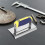 Concrete Edger - Raclette D'angle En Acier Inoxydable Pour 5