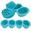 2 Stuks 4-Gravity Siliconen Mould Voor Handgemaakte 8
