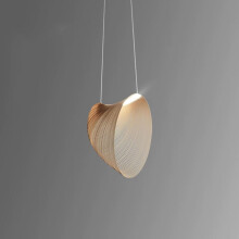 Chandeliers Ceiling Light Modern Wood Pendant Dimmable LED Bird Nest Chandelier Wabi Sabi Natural 40cm/16in