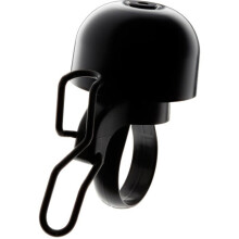 Fietsbel - Widek - Mini - Helemaal zwart - Staal - Ø25.4 mm - Klassiek