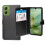 (Black) For Motorola G06 Case Wallet Flip PU Leather Cover 2