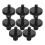 8Pcs Adaptador Suporte 1/4 Macho Para M4 11