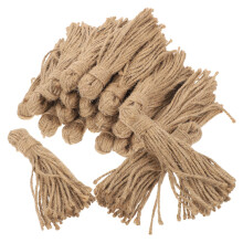 30Pz Nappe in Juta Marrone Chiaro Per Decorazioni E Ghirlande