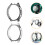 2St Heltäckande Klockskydd Kompatibelt Watch4 40Mm 5
