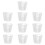 10 St Mätkoppar 160 Ml Transparent Graderad Köksaccessoar 11