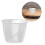 10 St Mätkoppar 160 Ml Transparent Graderad Köksaccessoar 7