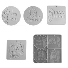 Religious Themed Silicone Candle Molds for Handmade Candle Soap