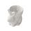 White Porcelain Easters Eggs Holder Festives Breakfast-White 1