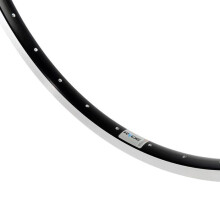 Jante aluminium 28" - Ryde - 622 x 19C - 32 gaten - 14G - Zwart gepolijst