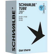 Pyöränsisärengas - Schwalbe - 28/47-622/635 - SCV 40 mm venttiili - Butylekumista - Musta - 150 g - 2 vuoden takuu