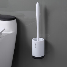 Revolução na Limpeza do Banheiro, Conjunto de Escova de Vaso Sanitário com Cerdas Densas e Suporte Ventilado, Cabo Ergonômico para Conforto e