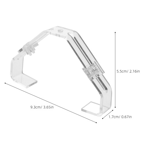 2Pcs Suporte Para Lâmpada Réptil Com Braçadeira Metálica 1