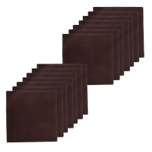 300Pcs Chokladbruna Aluminiumfolie Godisförpackningar 8X8 Cm Fyrkantiga