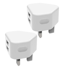 Multifunctional Discreet Double Outlet Plug Organizers Storage