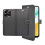 (Black) For Honor X5c Plus Case Wallet Flip PU Leather Cover 6