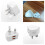 Multifunctional Discreet Double Outlet Plug Organizers Storage 2