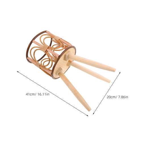 Wood Plant Stand: Estante De Trançada Com Estáveis 2