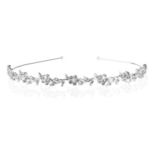 Bröllopsblommor & Huvband Tiara Huvudprydnad