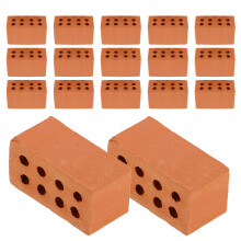 100Pcs Tijolos Miniatura 0,8"X0,4" Para De Bonecas E