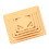 5Pcs/set Fabric Designs Tool Acrylic Sewing Templates-square 1