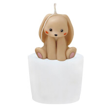 3D Rabbits Candle Mould Baking Molds Silicone Molds Plasters