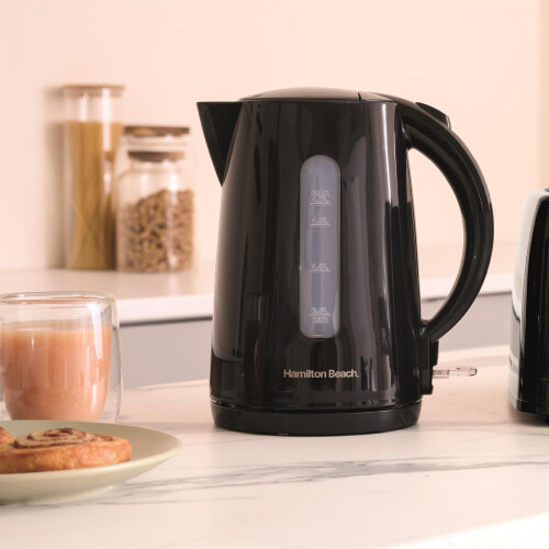 Hamilton Beach Hamilton Beach, Kettle, Toaster & Microwave Set, Rapid Collection, Black 1