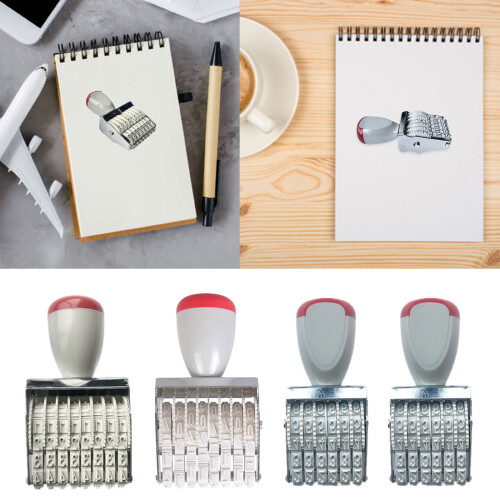 6 Digits Or 8 Digits Rubber Number Stamp-Character height 5mm 2