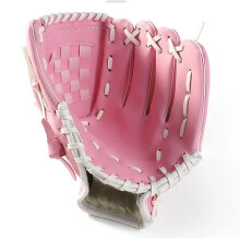 Baseball Glove Thickened Leather For Outdoor Sports Pink Softball Practice Gloves Youths And Adults 9.5/10.5/11.5/12.5