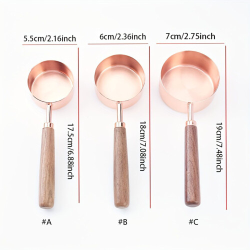 Wood Handle Melting Spoon for Seal Stamp Flat Bottom-125ml 1