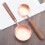 Wood Handle Melting Spoon for Seal Stamp Flat Bottom-125ml 5