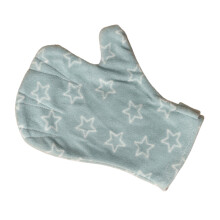Secure Interaction Hamster Gloves, Prevents Bites-green star
