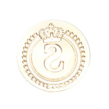 Letters Wax Seal Stamp Crown Letters Sealing Wax Stamp for- S