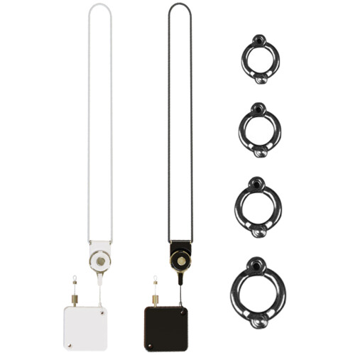 Bird Leashes Birds Outdoor Flight Training-Black 5.5mm ring 1