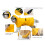 Regulable Dog Rain Jackets Snowproof Windproof Clothes-3 4XL 5
