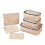 6-teiliges Gepäck-Organizer-Set, Packwürfel aus-Aprikose 1