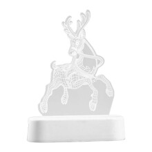 Festival-LED-Acryl-Weihnachtsornament-Tischlampe, Heim--Typ D