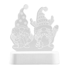 Acryl-Weihnachtsdekoration, Tischlampe, Festival-Ornament,-Typ E
