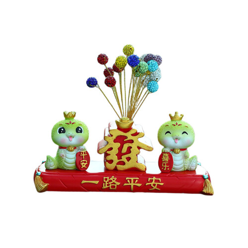 Elegantes gekröntes Schlangen-Figuren-Set für-Set 3