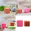 3D Cube Candle Mould Geometric Striped Silicone Molds Ornament 2