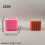 3D Cube Candle Mould Geometric Striped Silicone Molds Ornament 3