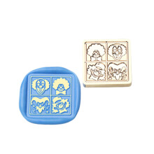 Brass Head Sealing Waxed Stamp Winter Themed Wax-Funny clown