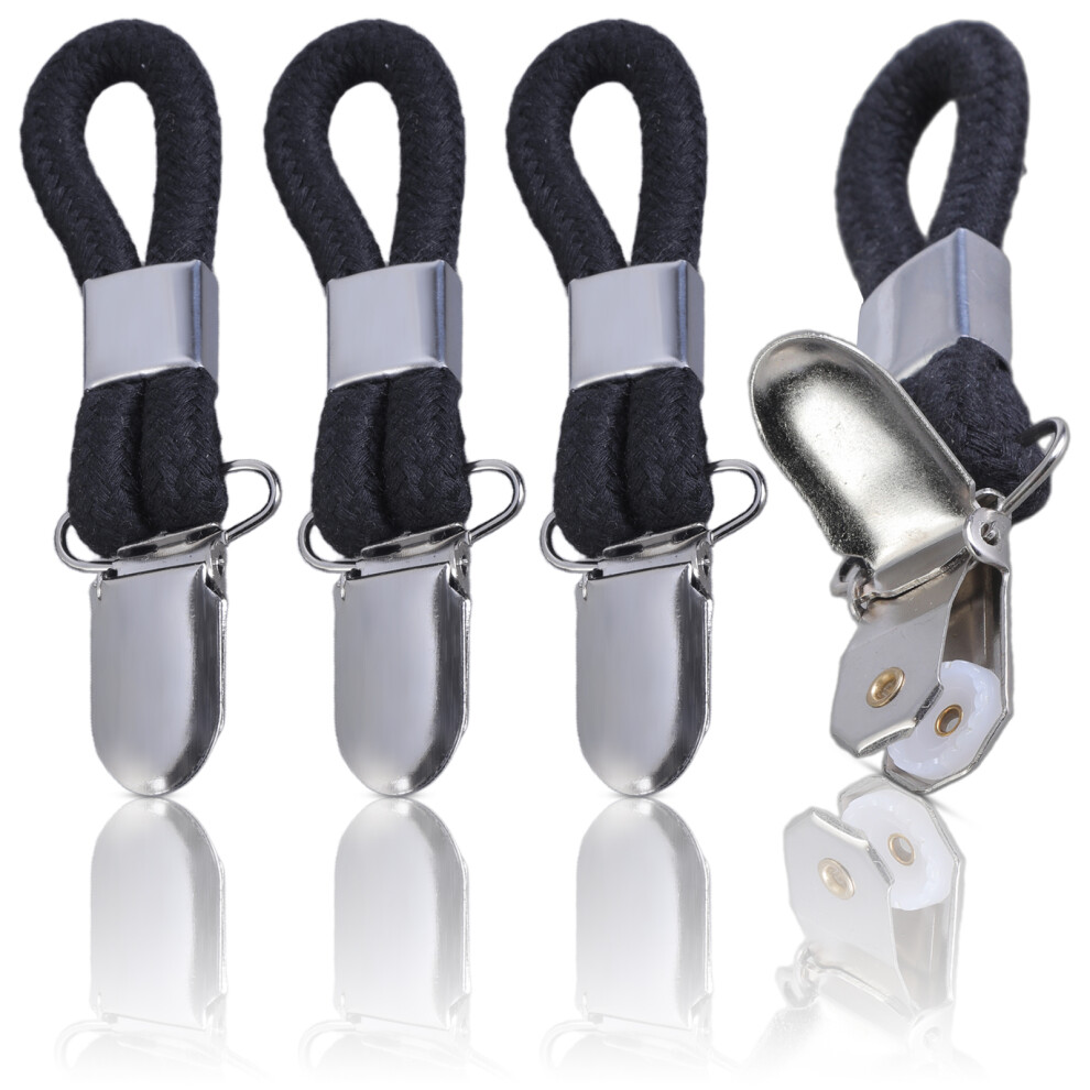 4Pcs Towel Clip Fasteners Grippers Featuring Strong-Thick Twill 7754000778911