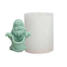 Weihnachtsmann-Figur, Silikonformen, Weihnachtszwerg,