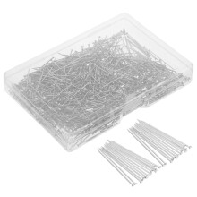 1000 Kopfstifte 0,6 X 30 Mm Für Schmuckherstellung Und