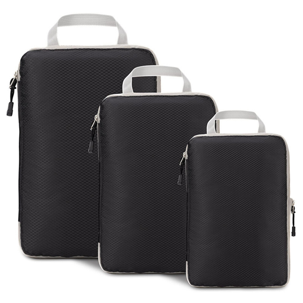 Portable Hand Strap Space Saver Compression Packing Cubes, Travel Essentials Expandable Storage Bag For Luggage Backpack-image-OPC-PNJFJ8W-NEW