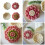 Bloemvorm Cookie Stamp Moon Cake Maker MidAutumn-juweel bloem 3