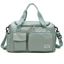 Mala de viagem versátil, com compartimentos separados para itens secos e molhados e espaço para sapatos, ideal para todas as suas necessidades de