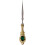 Leather Stitching Awl Tool Stainless Steel Sewing-light gold 1
